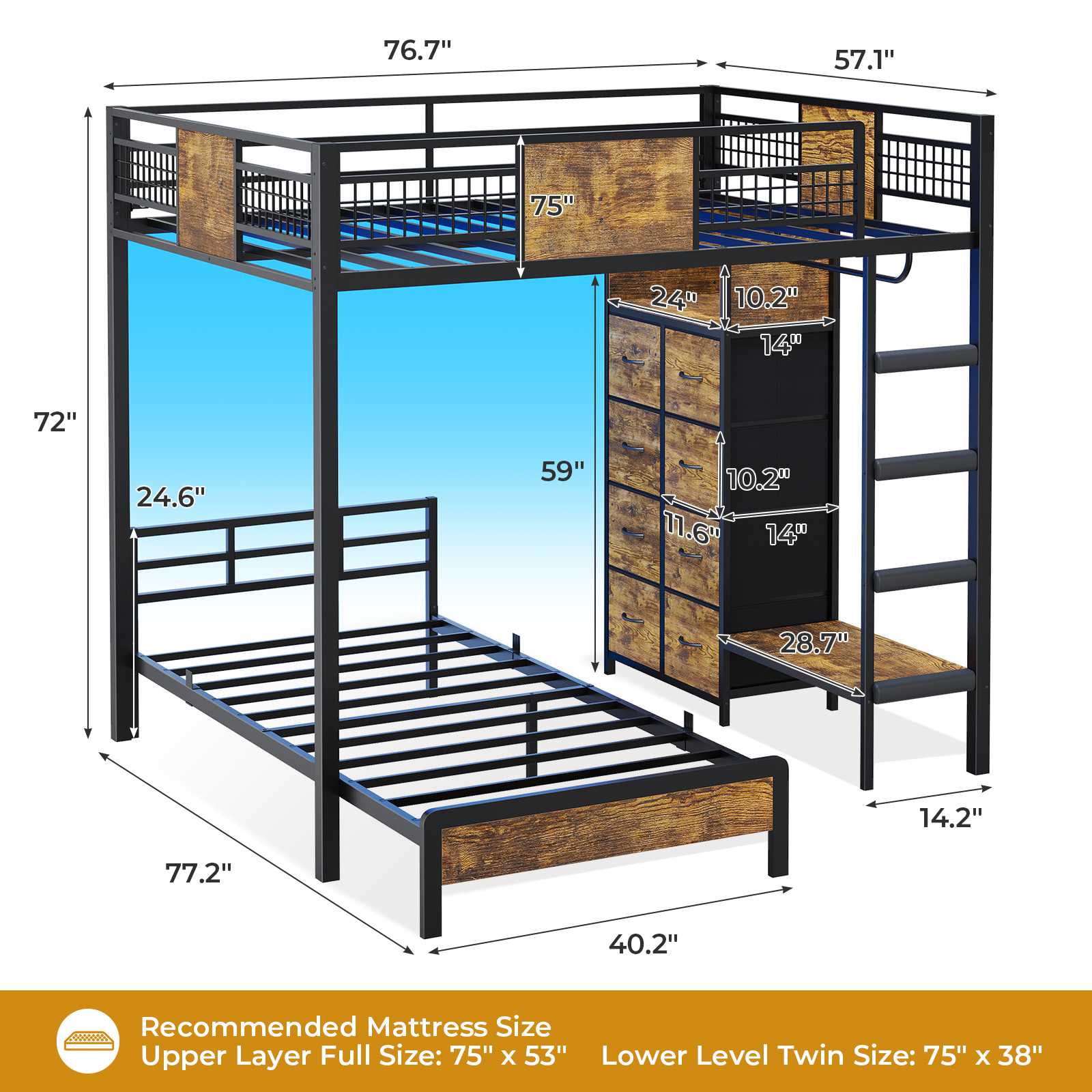 2 person desk